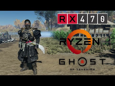 RX 470 4gb - ghost of Tsushima performance teste