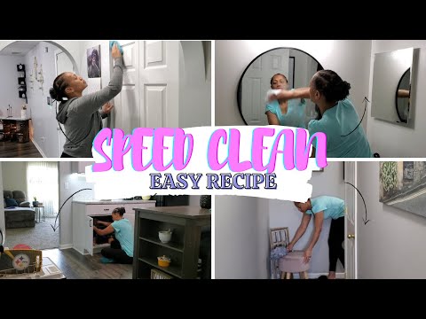 SPEED CLEAN | MEAL PREP | DEEP CLEANING #cleanwithme  #mealprep #dusting #cleanspace