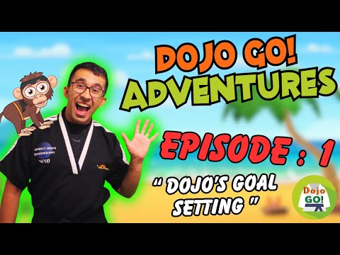 10 Minute Karate Lesson | Dojo Go! Adventures Episode 1 | Dojo's Goal Setting