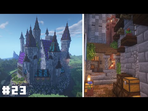 Castle Stables and Blacksmith! - 1.16 Survival Let's Play (Ep. 23)