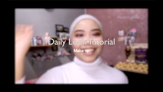 Daily Make Up Tutorial using Cheapest Makeup Items by Farahhalliqa