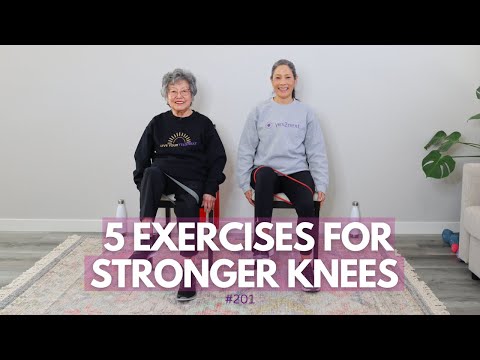 Transform Weak Knees: 5 Chair Exercises for Seniors