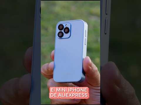 Este es el mini iPhone viral de ALIEXPRESS ¡un teléfono completo y genial perfecto para tus viajes!