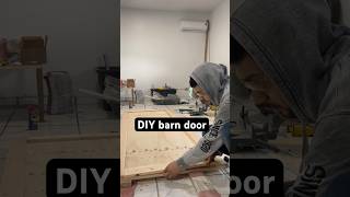 DIY-barn door  #barndoor#howto#diy#renovation#homeideas#remodel#homeupgrades#farmhouse#fyp#shorts#yt