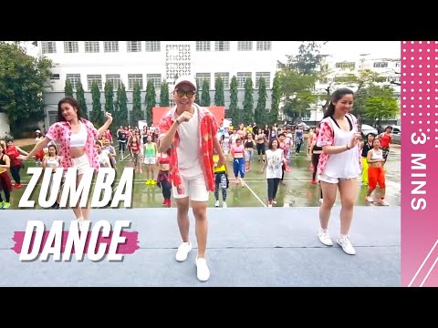 BÀI NHẢY ZUMBA 3 PHÚT KHỞI ĐỘNG GIẢM MỠ TOÀN THÂN | Zumba Dance Workout | Lamita