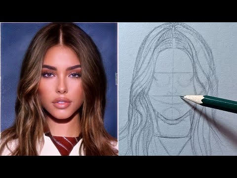 How to Draw a Portrait Easily | Full Step-by-Step Tutorial Loomis Method