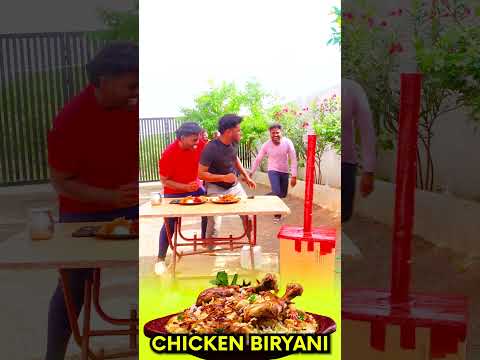 Throw The Ring Eat Chicken Biryani Challenge | Mad Brothers #food #comedy #funny #challenge #foodie