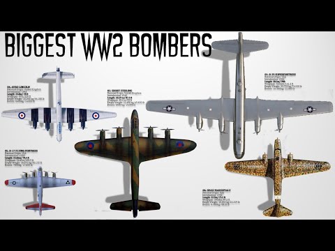 Top 10 Biggest & Heaviest Bombers of WW2