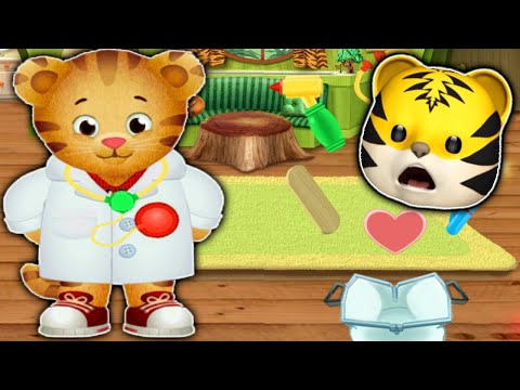 🐯 Lets Play Doctor with Daniel Tiger 🌟Daniel Tiger's Neighborhood Gameplay by Little Wonders TV