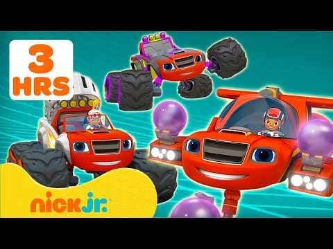 Blaze | Blaze wird zum U-Boot, Ritter & mehr! | 3 STUNDEN Action | Nick Jr. Deutschland