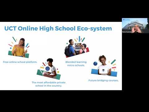 UCT Online High School Webinar - 28.07.2021