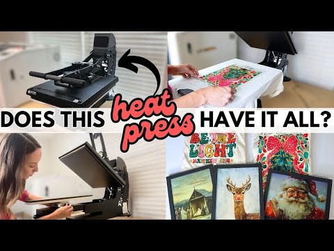 Is This THE Heat Press of 2025 For Your Business?! 🤯 TrueSpec Hybrid Auto-Open 16 x 20" Heat Press