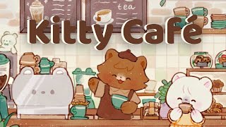 Kitty Coffee Shop ☕ 1 Hr Songs 😽 lofi chill 【Cute lofi music mix】 🍪 study/aesthetic/chill/relax ♪