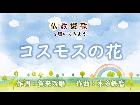 【仏教讃歌を聴いてみよう】コスモスの花