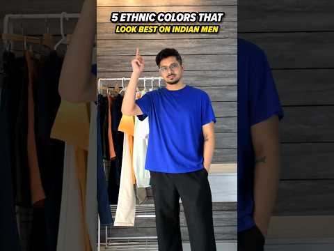 5 Ethnic Colors That Look Best On Indian Men 👍 🇮🇳 #ethnicwear #mensfashion #colors #shortsvideo