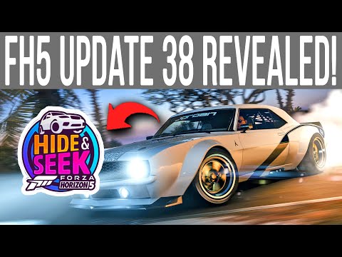 Forza Horizon 5 NEW CAR & HIDE AND SEEK REVEALED FOR UPDATE 38!