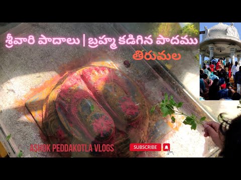 Sri Vari Paadalu |  శ్రీవారి పాదాలు | తిరుమల | Tirumala | Ashok Peddakotla