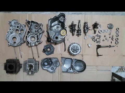 Yamaha YB100 Engine Rebuild Part 1