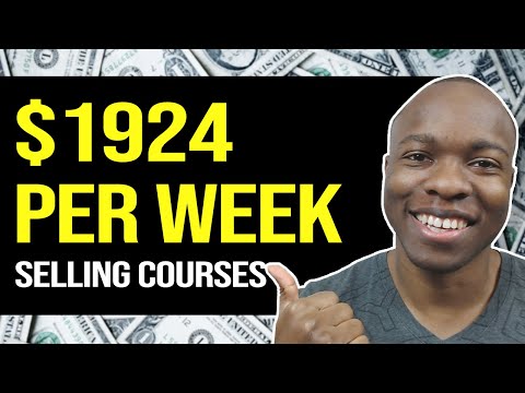 This Website PAYS YOU $1924 PER WEEK To Make 5 Min Videos FREE (Make Money Selling Courses Online)