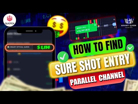 How To Win every Trade | #quotex 100% Winning parallel channel