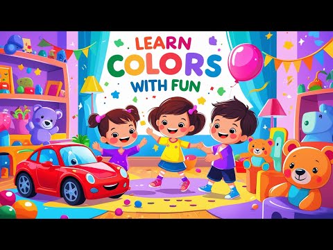 I Have A Pink Balloon | Color Names for Kids | Fun & Educational Learning with Colors 🎈✨