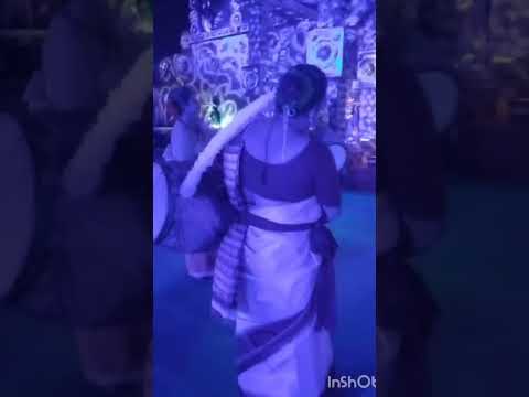 Folk song at Pujo pandal #ytshortsindia #folksong #divine