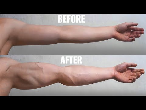 How to Grow Big Arms From Home