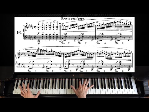 Chopin - Prelude Op. 28, No. 16 | Piano with Sheet Music