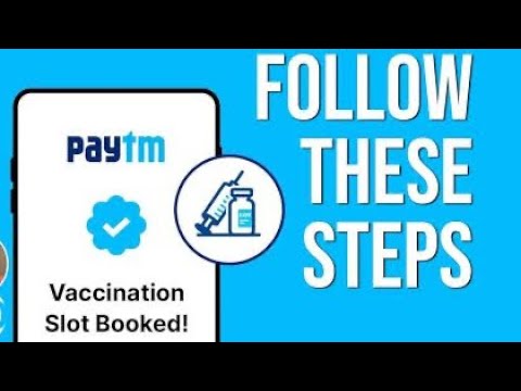 How to book vaccine slot in paytm/ how to book vaccine slot in Tamil/ vaccination booking in paytm