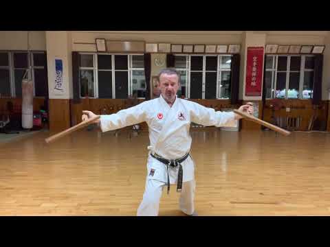 “Hamahiga nu Tunfa“ segment explained #信武舘 #古武道 #karate #shimbukan #okinawa #okinawa #沖縄 #空手