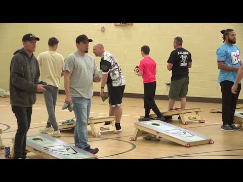 Cornhole to support a man's battle with cancer in Luzerne County