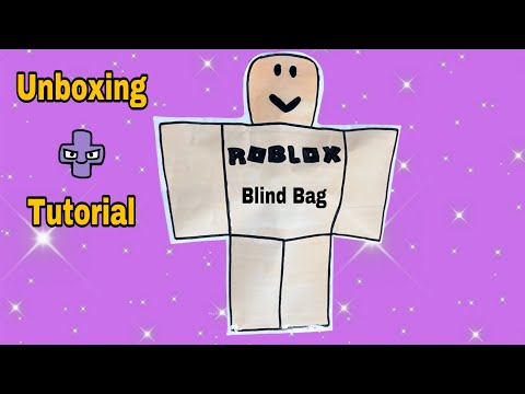 How to make roblox blind bag | Roblox blind bag TUTORIAL | blind bag opening ASMR