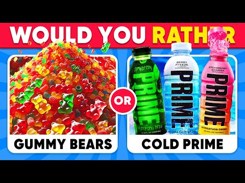 Would You Rather Sweets & Drink Edition 🍬🥤 Daily Quiz