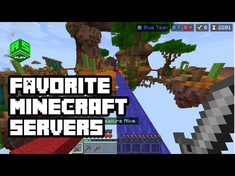 Favorite Minecraft Servers!!! + funny moments!