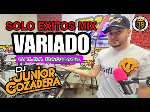 SALSA Y BACHATA MIX 🥃 PARA BEBER / MEZCLADA POR DJ JUNIOR GOZADERA 🎤 SALSA MIX - BACHATA MIX