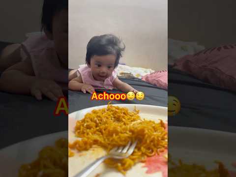 Nira wants noodles 😂 #nira #niharikkarajith