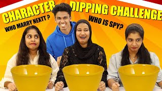 CHARACTER DIPPING CHALLENGE 😂 | PULLOTHI