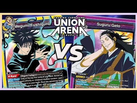 Union Arena Megumi Combo vs Geto Control | The Ultimate Removal Deck? | North America JJK Meta