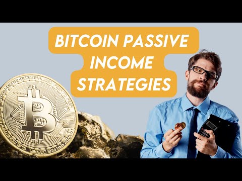 Earn Passive Crypto Income With Bitcoin