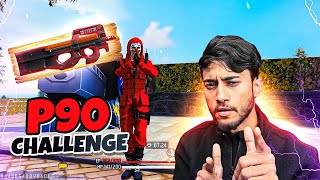 P90 Challenge in Solo Vs Squad Pro Lobby 18Kills Gameplay - Badge99