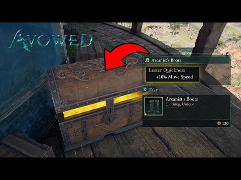 Avowed - Arcanist's Boots Location (Unique Boots)