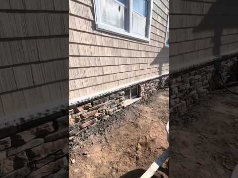 How To Stone a Foundation Step by Step