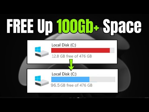 How to Safely CLEAN C Drive in Windows 11 - 🚀FREEUP 100GB+ Space