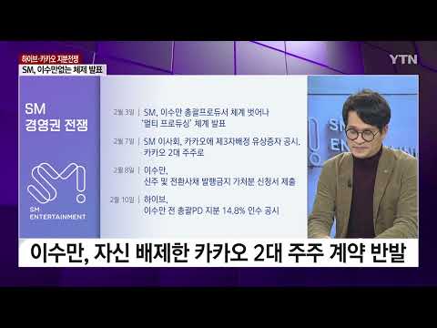 하이브, SM인수했으면    K POP 시장 '지각변동'?