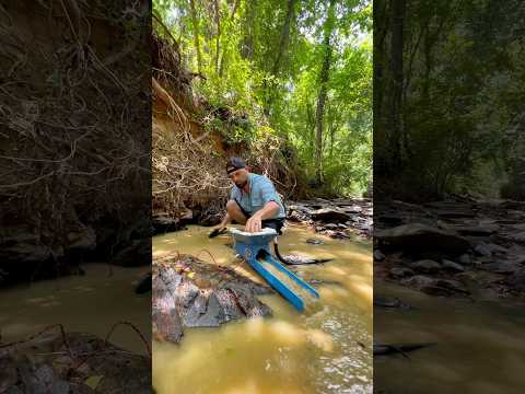 Finding Gold with the Micro Banker by Dream mat. Gold Prospecting Local Creeks!