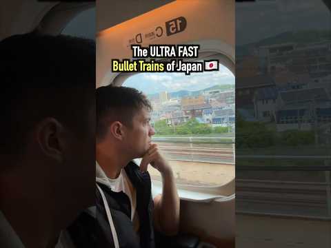 Bullet Trains in Japan are INSANE