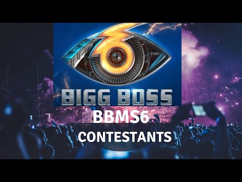 Bigg Boss Malayalam Season 6 Contestants