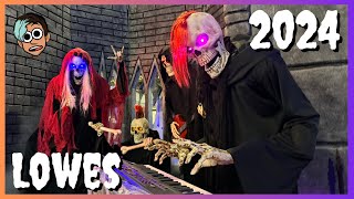 👻Lowes Halloween 2024 - Full EARLY Walkthrough!🎃