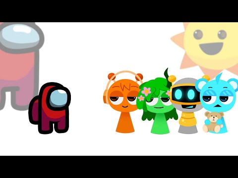 Mini Crewmate Kills Sprunki Animated Series Characters | Among Us