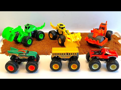 MONSTER JAM | EL TORO LOCO | SPIN MASTER | DIRT SQUAD | HOT WHEELS MONSTER TRUCKS | DRAGON